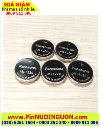 Pin ML1220 Panasonic ML1220, Pin sạc 3v lithium Panasonic ML1220 _Made in Japan _1VIÊN